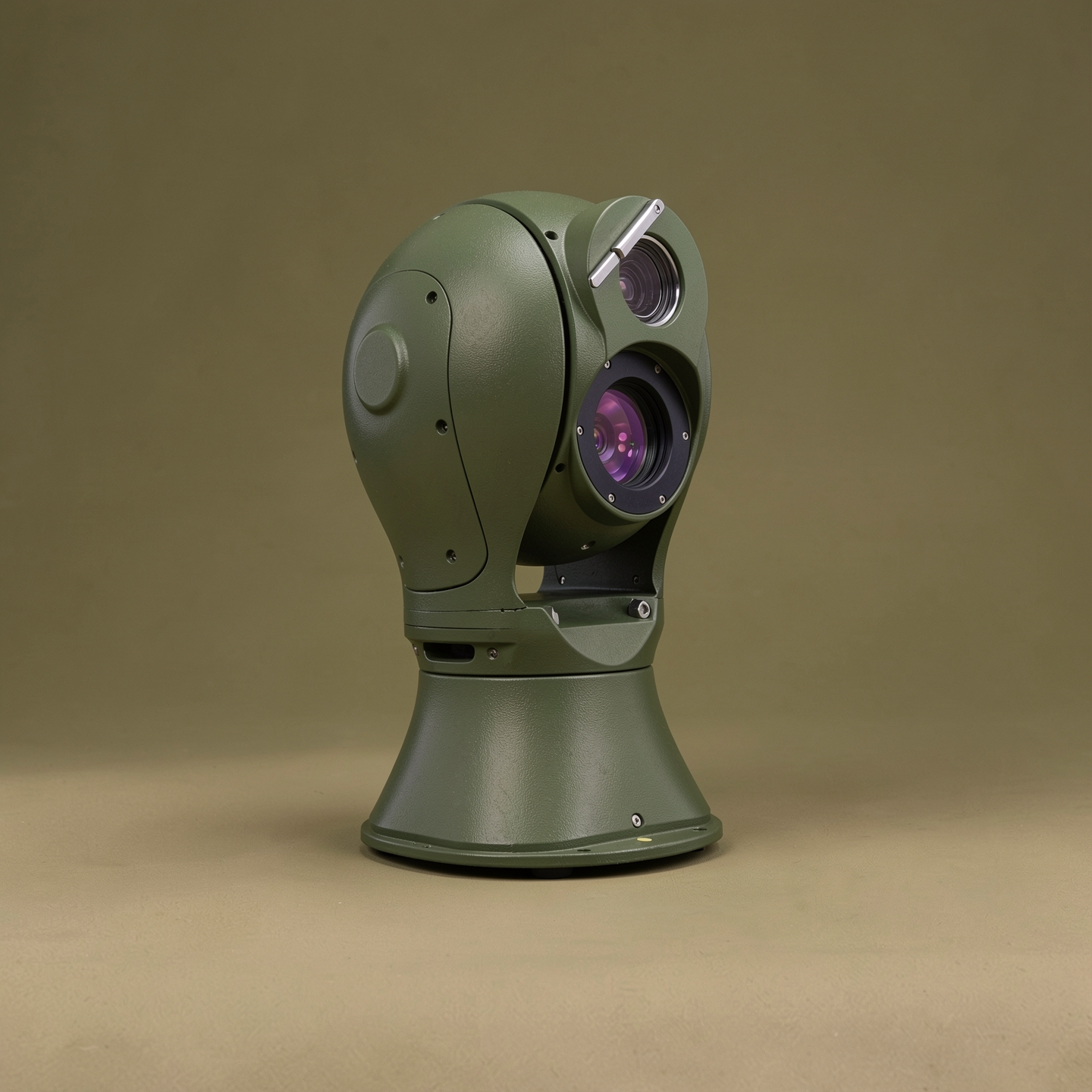 Gyro Stabilized Automatic PTZ Tracking Thermal Camera